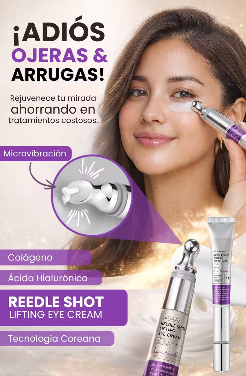 Reddle Shot® - Tratamiento Ocular Reafirmante con Microvibración