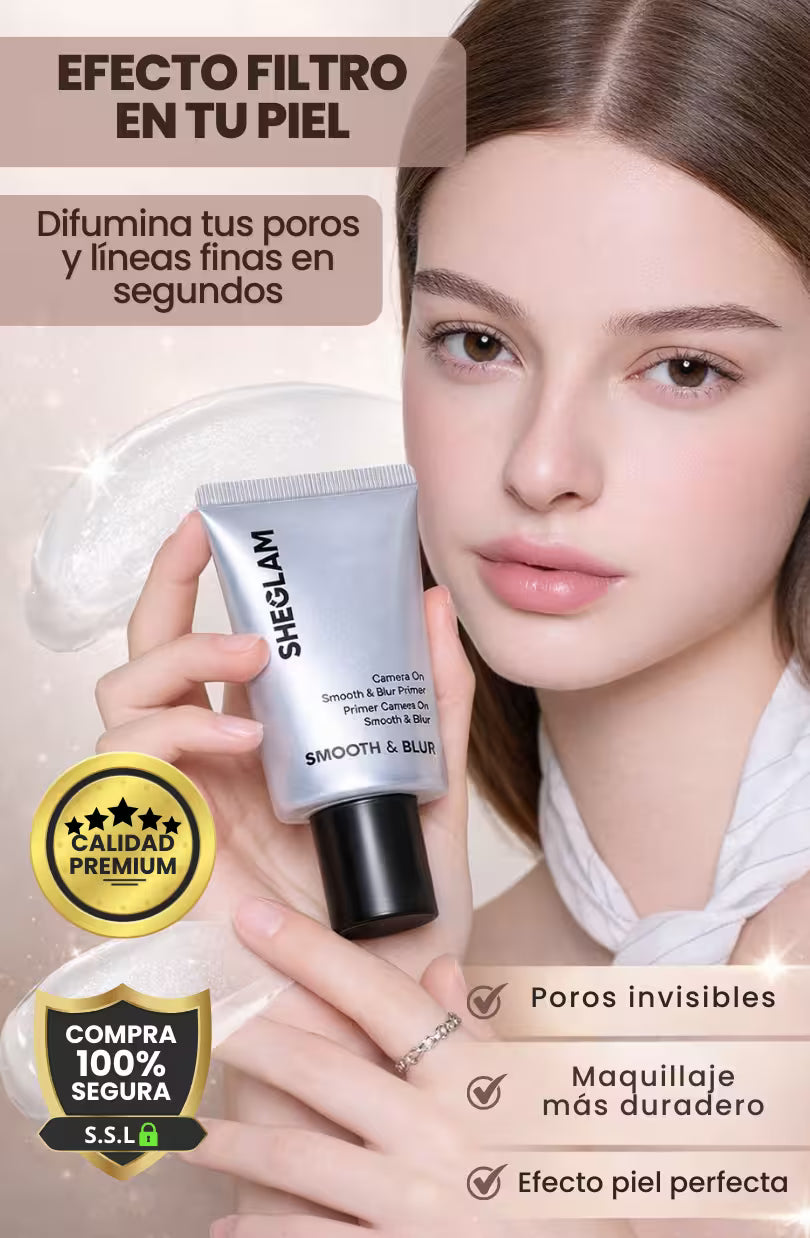SheGlam® - Primer Suavizante y Difuminador de Poros - Prebase