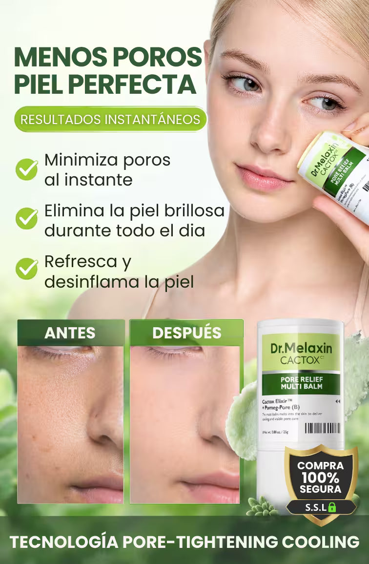 Dr.Melaxin® - Cactox Bálsamo Multifuncional Poros Dilatados